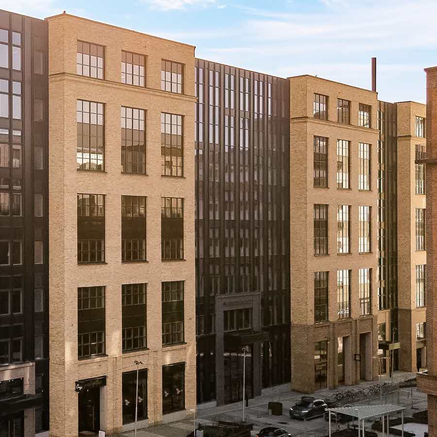 Mathildatorget is emerging as a vibrant meeting place between offices and homes.