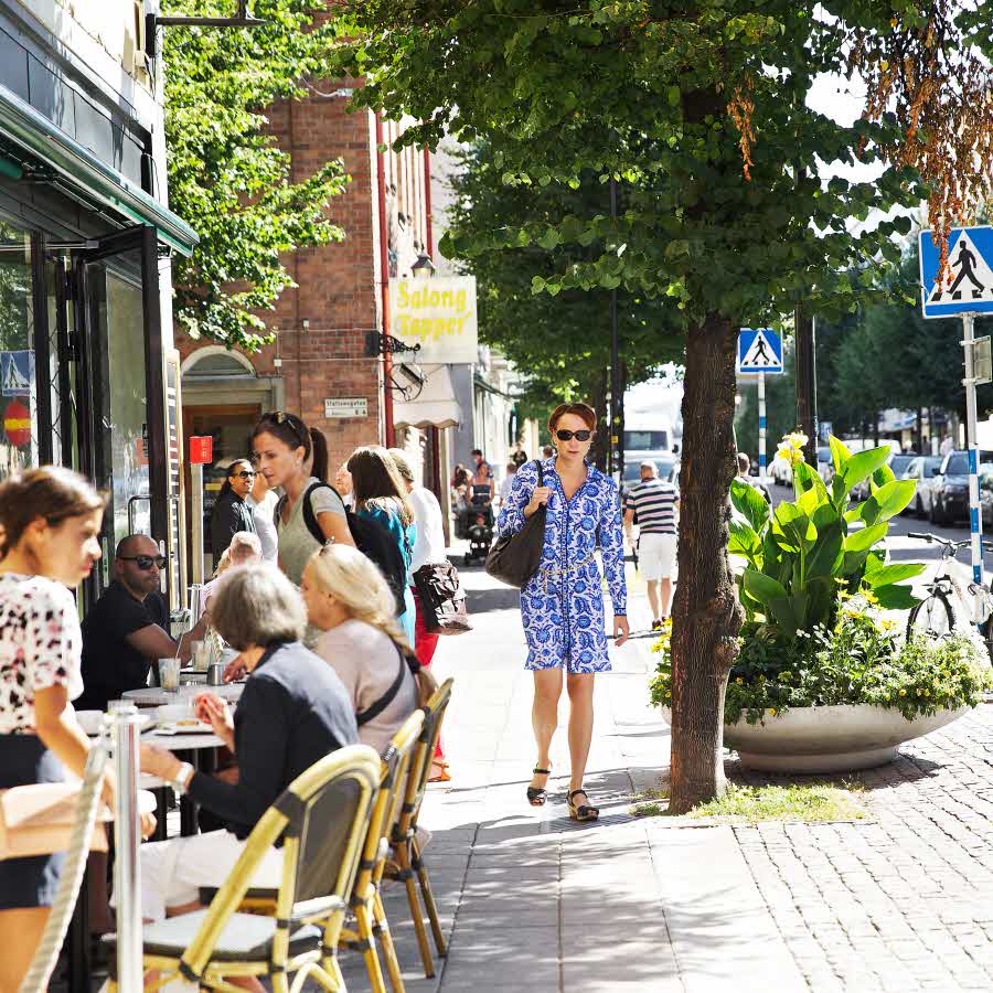 Trevliga uteserveringar i Sundbyberg ligger ett stenkast bort.