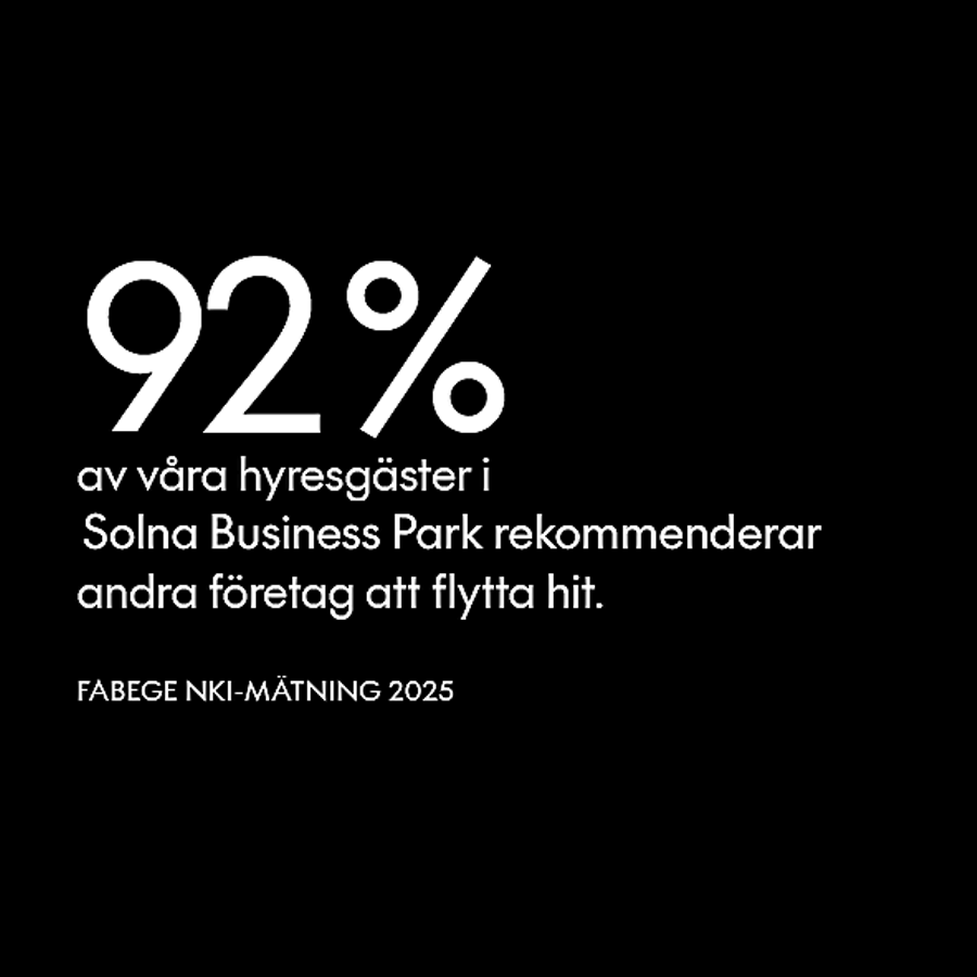 Stora och små företag i många branscher och myndigheter i en spännande mix.