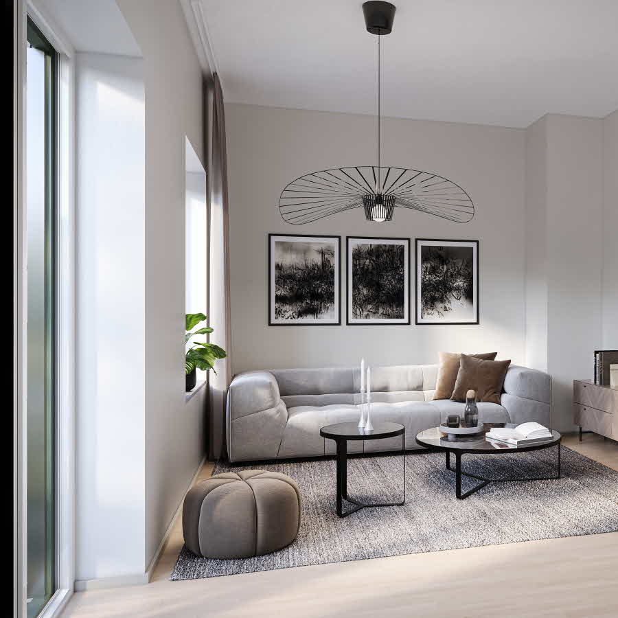 Albertina, owner-occupied apartments, from 25–104 sqm.