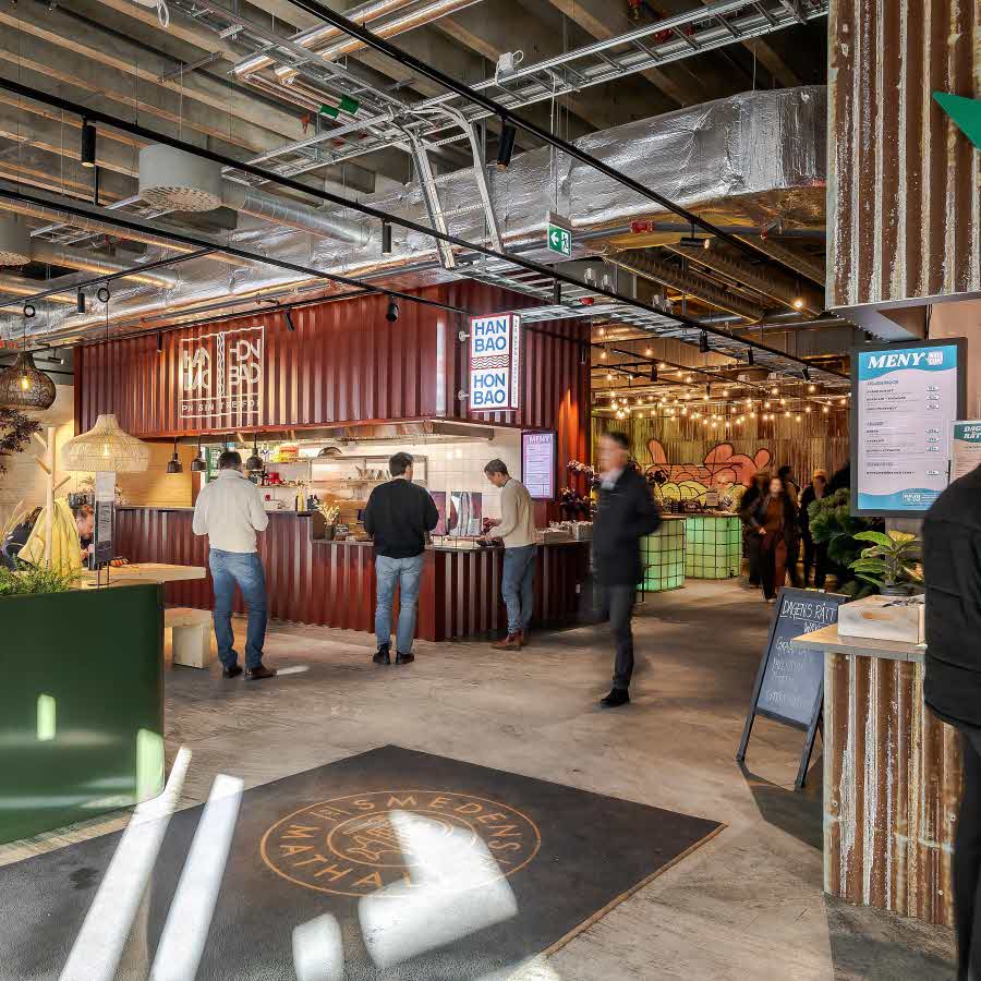 Smedens Mathall - Fyra olika koncept i en restaurang.