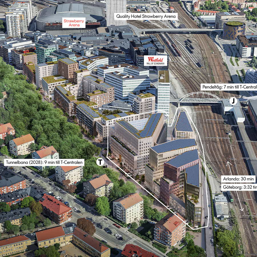 Ett etablerat område med stora visioner.